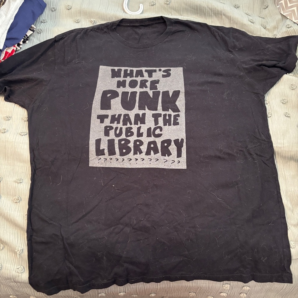 What’s More Punk Than the Public Library? Activist Graphic Tee